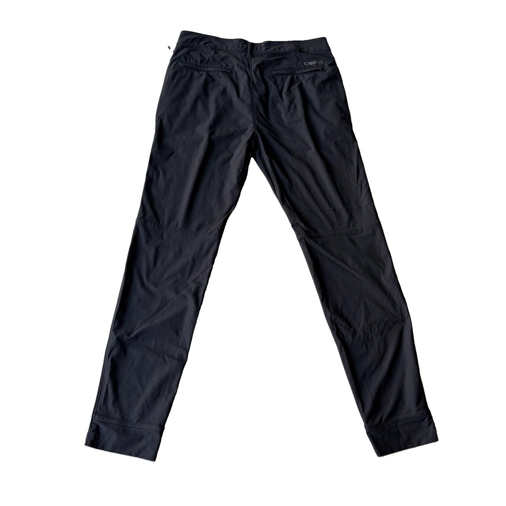 American Eagle Active Flex Black Chino Pants Mens 30" Waist Slim Tapered Stretch - Picture 4 of 7